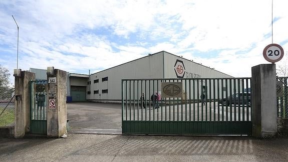 La planta de Gijón Fabril en Porceyo.