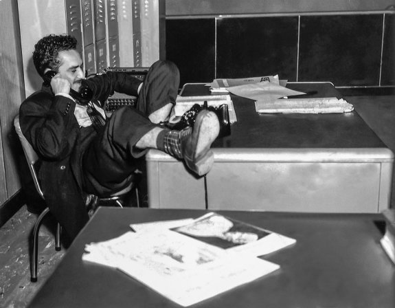 García Márquez, en sus primeros años como periodista. :: 'GABO, PERIODISTA'
