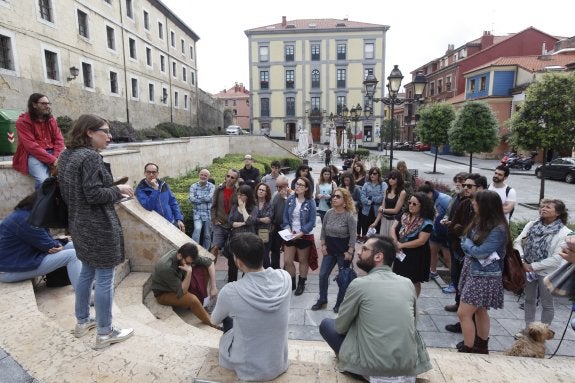 Jornada organizada el pasado fin de semana por la Plataforma Ciudadana Tabacalera Gijón. 