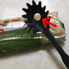 Para qué sirve el agujero de la cuchara para espaguetis? Esta es
