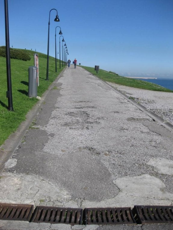 Actual estado de los caminos en los que se intervendrá. 