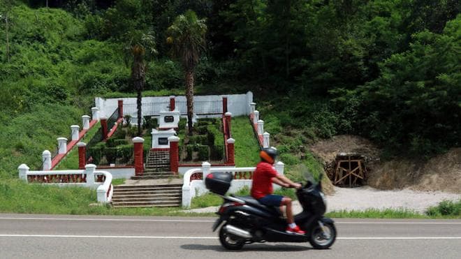 Estado en que se encuentra el conjunto funerario y minero una vez culminada la restauración.