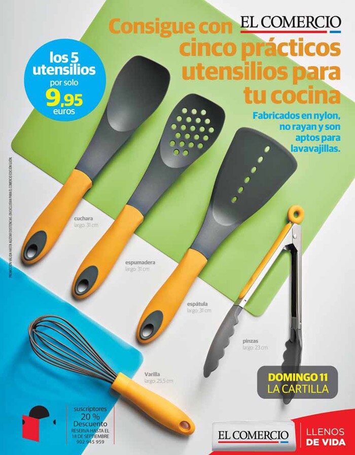 Utensilios de cocina