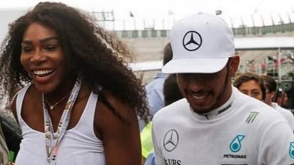 Lewis Hamilton y Serena Williams, ¿juntos?