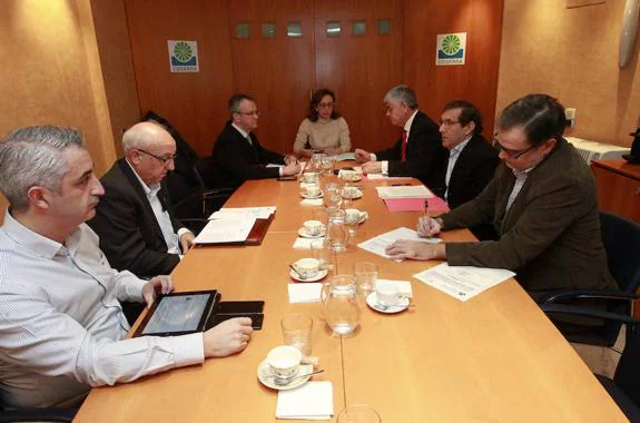 Reunión de la comisión delegada de Cogersa. 