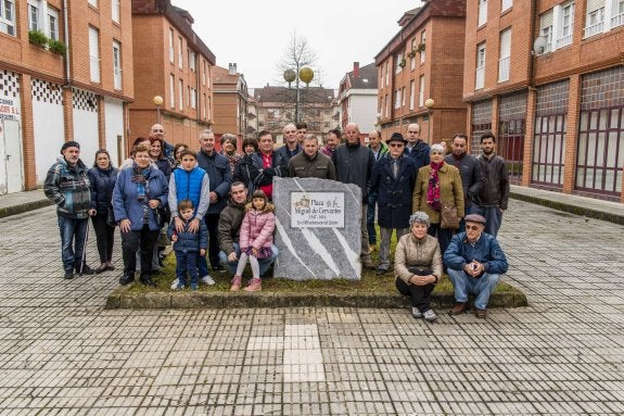 Cervantes ya tiene su plaza en Arriondas