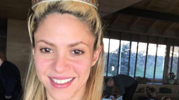 ¿Qué le pasa a esta foto de Shakira?