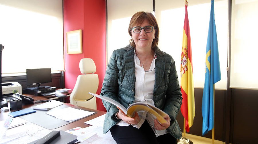 La consejera de Servicios y Derechos Sociales, Pilar Varela.