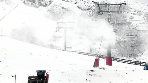 La estación de Valgrande-Pajares abre mañana con 7,7 kilómetros esquiables