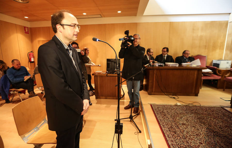 Antonio de Luis Solar, en su declaración en el Juzgado de lo Penal Número 1 de Avilés 