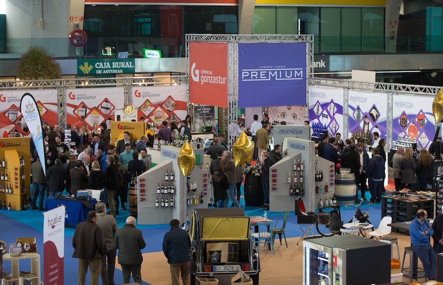 Exposición en la zona central del Salón de la Alimentación. 