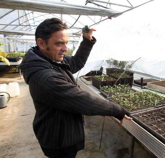 El antiguo conservador del Botánico, Álvaro Bueno. 