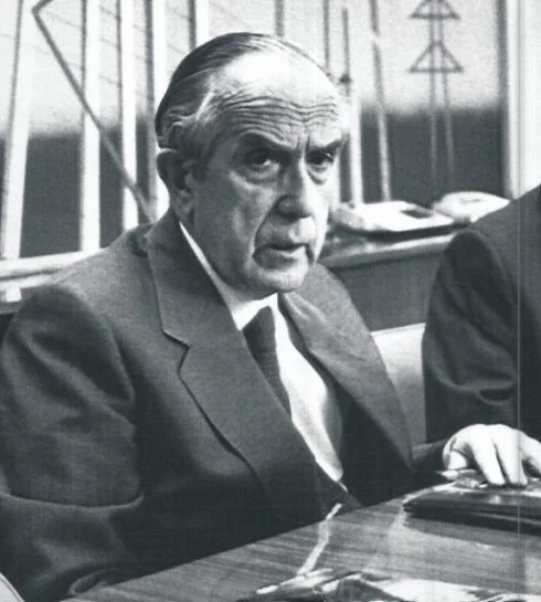 José Luis Baranda, en 1994, durante un seminario sobre el sector eléctrico. 