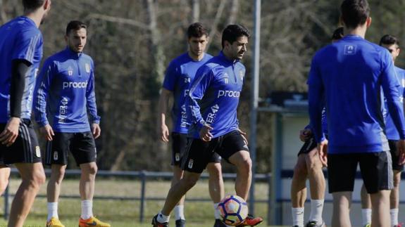 Real Oviedo | Ensayo ante el Vetusta para iniciar la preparación del duelo de Vallecas