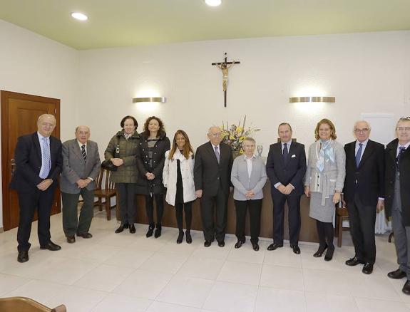 La visita a la Cocina Económica. 