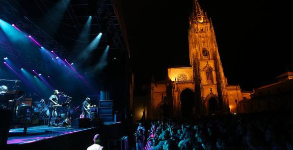 El concierto de Los secretos el pasado San Mateo. 
