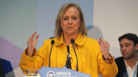 Mercedes Fernández tira de ironía para resolver el problema de los jabalíes: «¿Medidas? Comerlos»