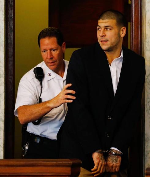 Hernández, durante el juicio.