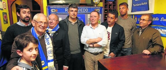 Saúl Berjón ya tiene su peña en Oviedo