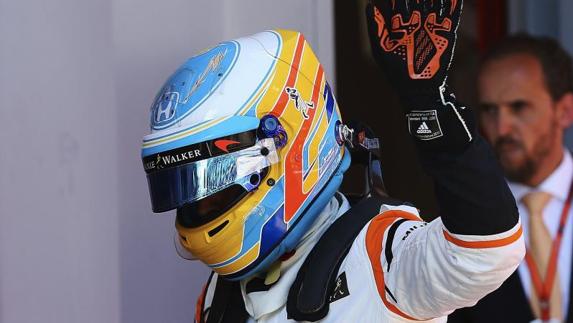 El piloto asturiano Fernando Alonso.