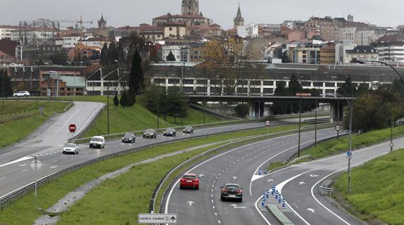 Entrada a Oviedo por la 'Y',