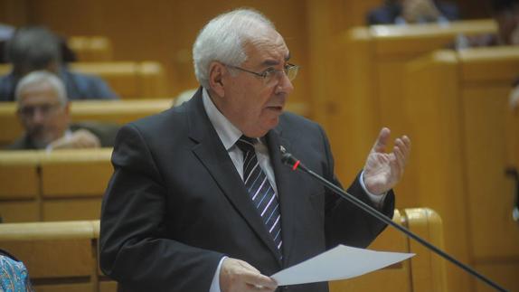 El senador socialista por Asturias Vicente Alvarez Areces.