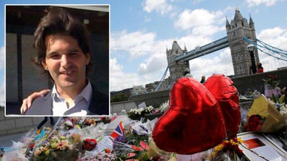 El español de origen asturiano Ignacio Echeverría, falleció tras el atentado de Londres. 