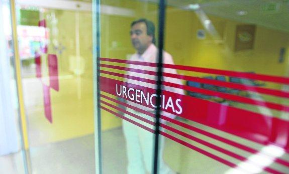 Urgencias del centro de salud Puerta de la Villa, en Gijón 