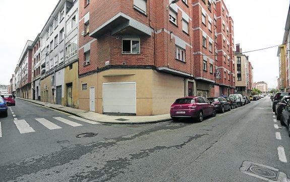 Esquina de las calles San Nicolás y San Matías donde se produjo la agresión. 