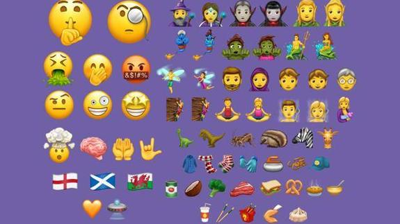 WhatsApp, Facebook o Twitter contarán con 56 nuevos 'emojis' para compartir