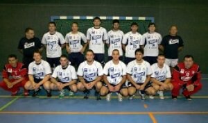 Plantilla de jugadores del Toscaf Atlética para la temporada 2009-10 que comienza hoy. / RAFA GONZÁLEZ