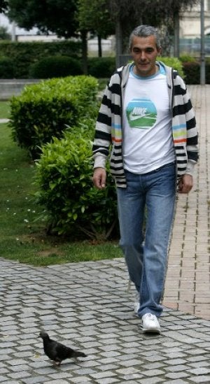 Jorge Ortiz, en junio de 2008, cuando salió de prisión. Aún le quedan por cumplir más de cuatro años. / JOSÉ SIMAL