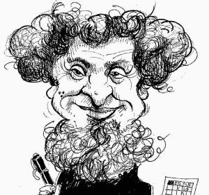 Caricatura de Perec. /
i. cerrajería