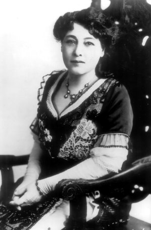 Protagonista. Alice Guy dejó su profesión para dedicarse al cine, donde también fue productora.