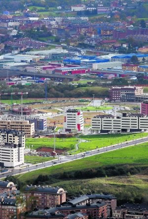 Una vista general de la urbanización de Prado de la Vega. ::                             MARIO ROJAS