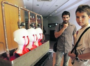 Una de las piezas en 'Contexto' en el CMAE. ::
SERGIO LÓPEZ