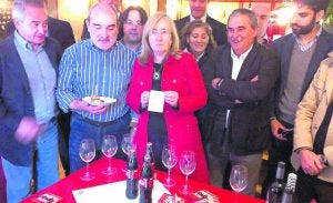 Inauguración, ayer, del certamen mierense del pincho. :: J. C. ROMÁN