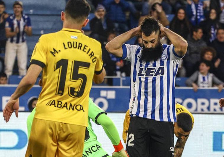 El Alavés salta de la exuberancia a la sequía