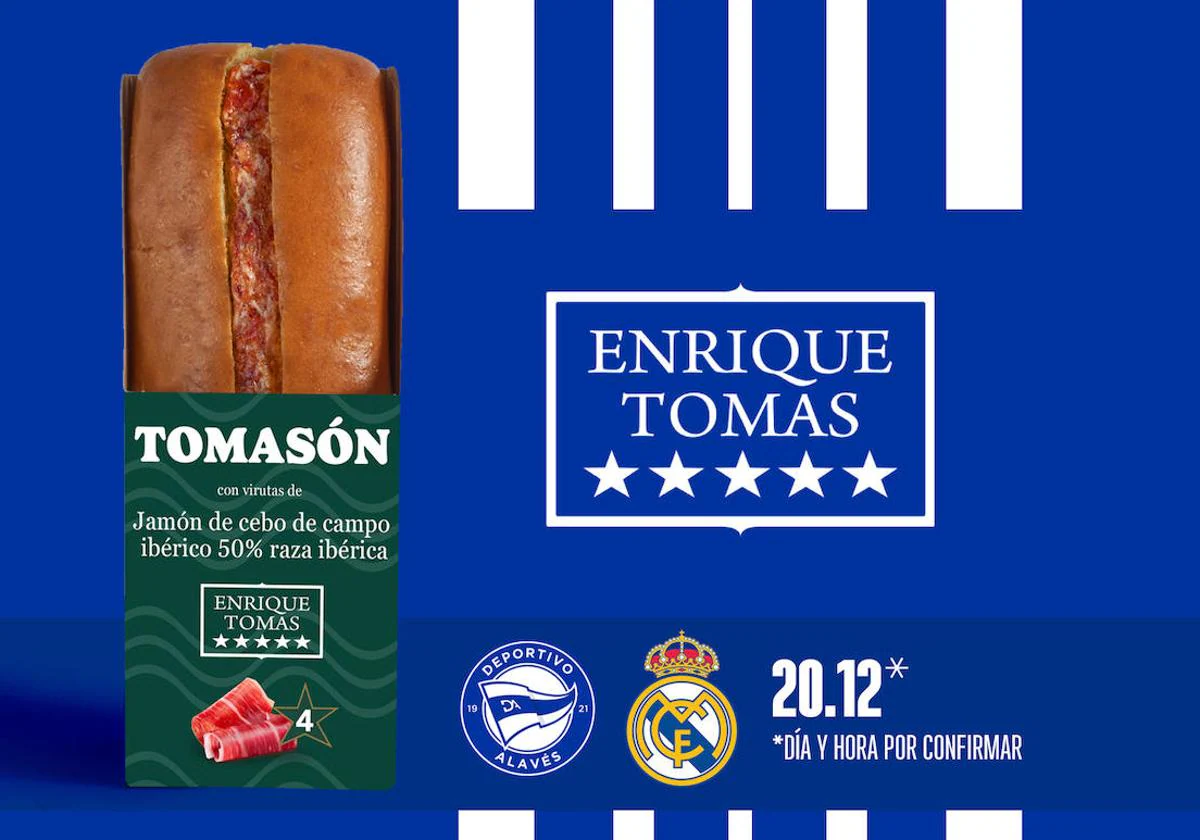 Un bocadillo de jamón gratis a todos los asistentes del Alavés-Real Madrid