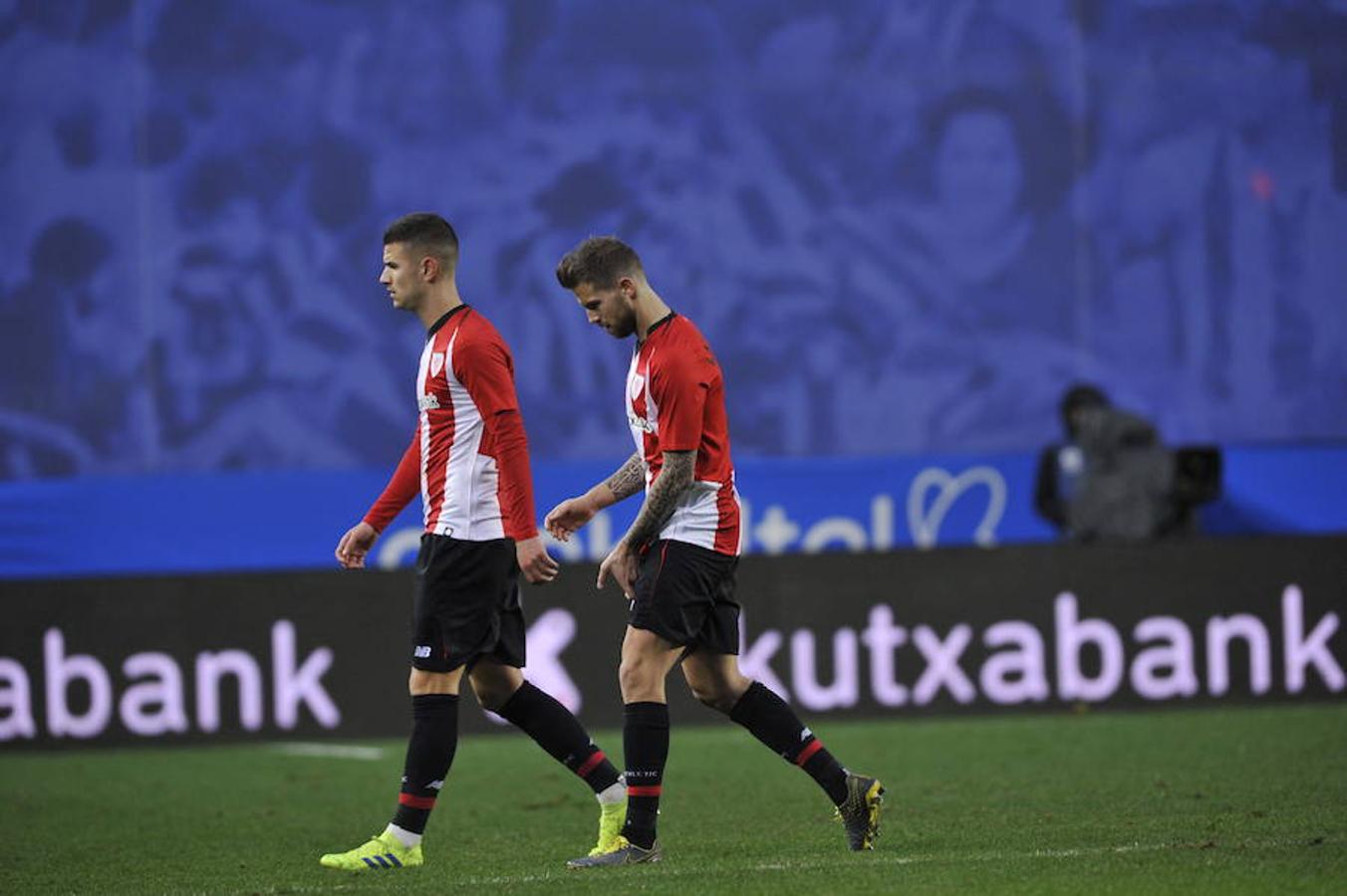 La Real Sociedad logra imponerse 2-1 al Athletic en el clásico del futbol vasco celebrado este sábado en Anoeta