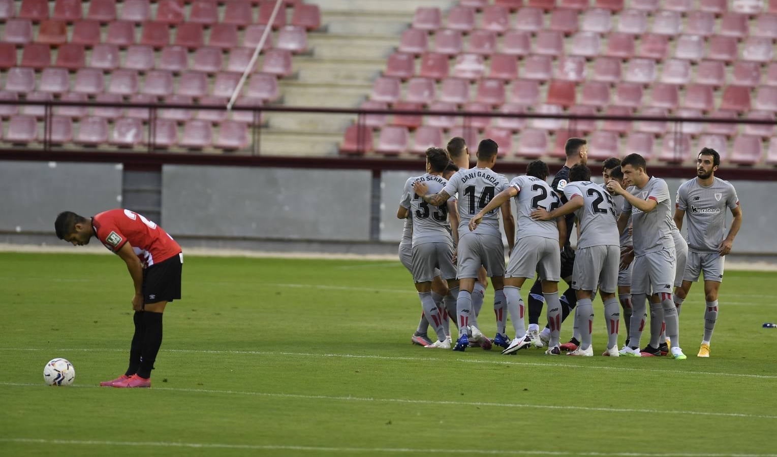 Fotos: Las mejores imágenes del partido entre el Logroñes y el Athletic