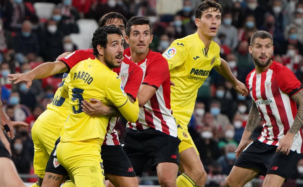 El Athletic se impuso el año pasado al Villarreal por 2-1 en San Mamés. 