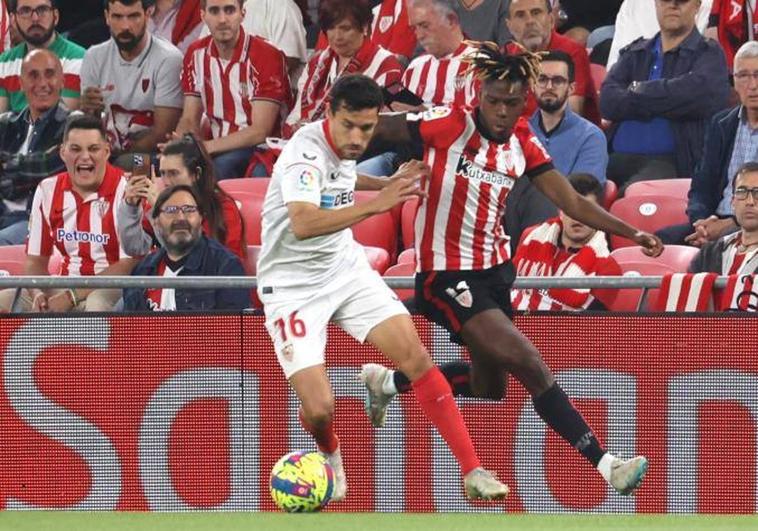 El uno a uno del Athletic-Sevilla: Nico, el que más lo intentó