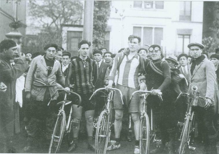 Cuando el Athletic era también un equipo ciclista