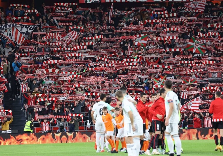 Malestar entre peñistas del Athletic por el número de entradas que les han vendido ante Osasuna