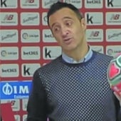 Enrique Ortiz de Artiñano da una charla a canteranos en Lezama en 2019.