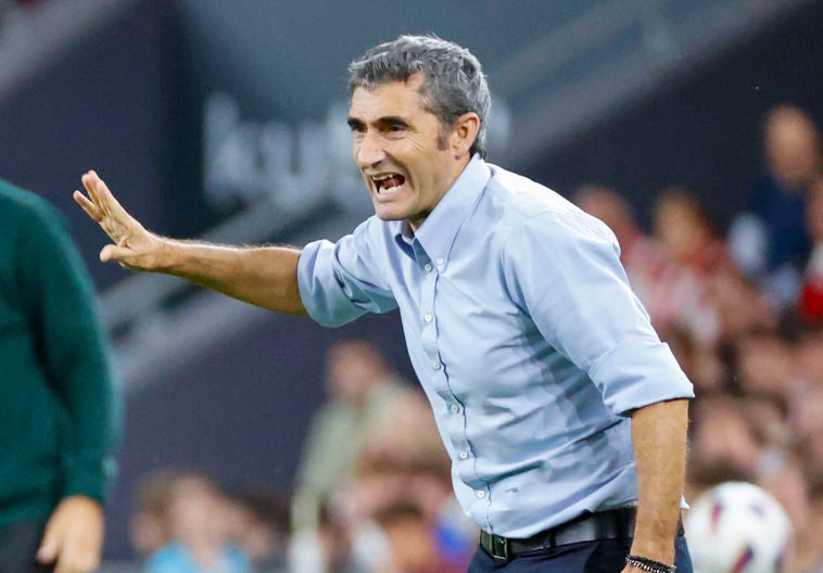 Valverde dice que la ausencia de fichajes en el Athletic es «algo asumido desde hace tiempo»
