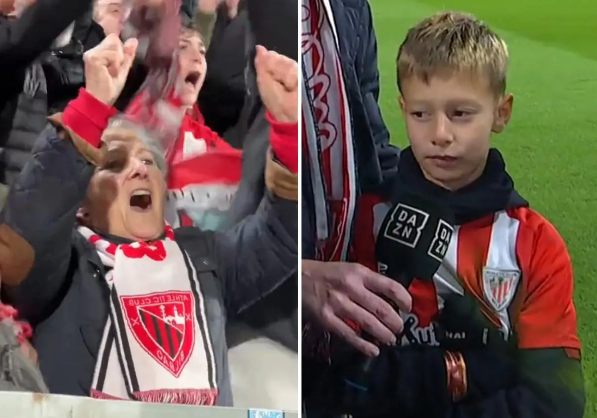 Dos generaciones, un mismo sentimiento por el Athletic.