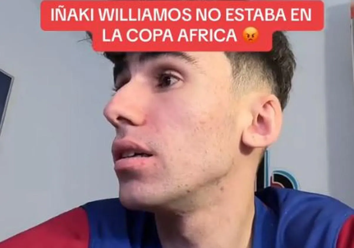 La reacción viral de un aficionado del Barça tras el gol de Iñaki Williams: «¿Pero juega hoy?»