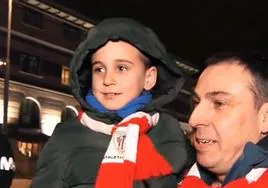 Patxi, un hincha del Athletic de 8 años que no regalaría su camiseta por aparecer en la televisión